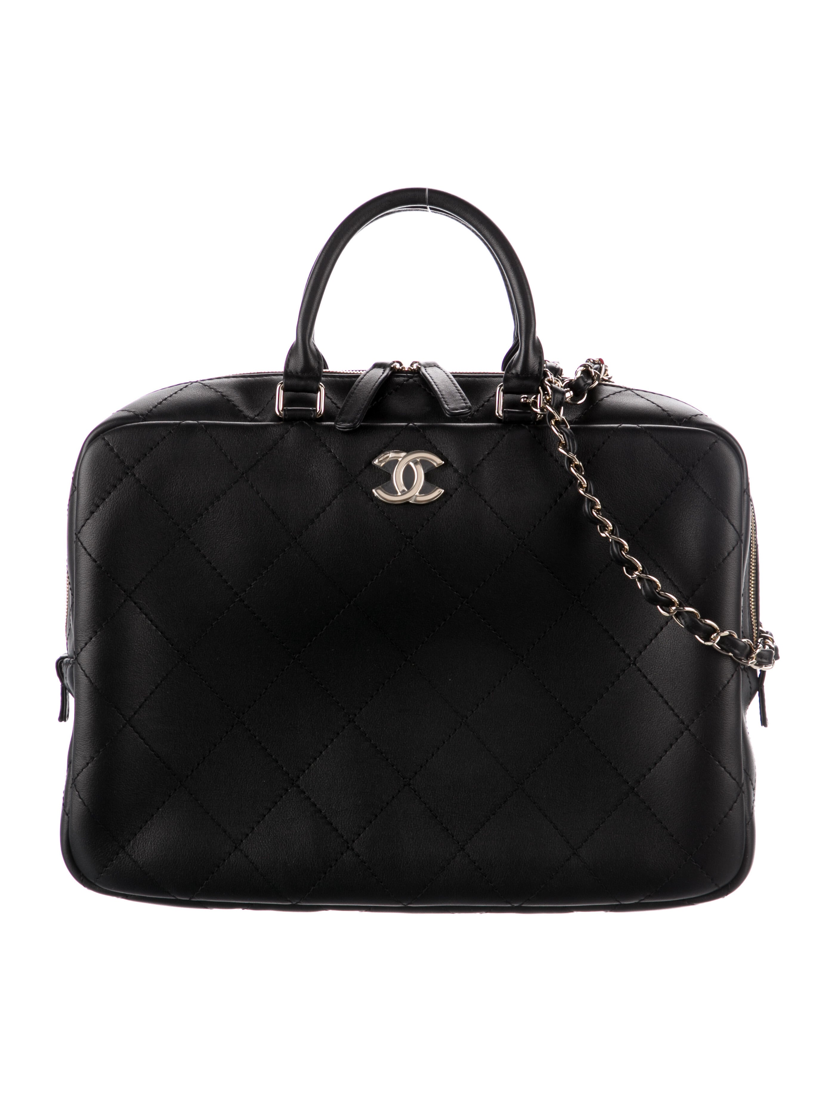 Chanel Timeless Bowler Bag Black Handle Bags, Handbags CHA108220
