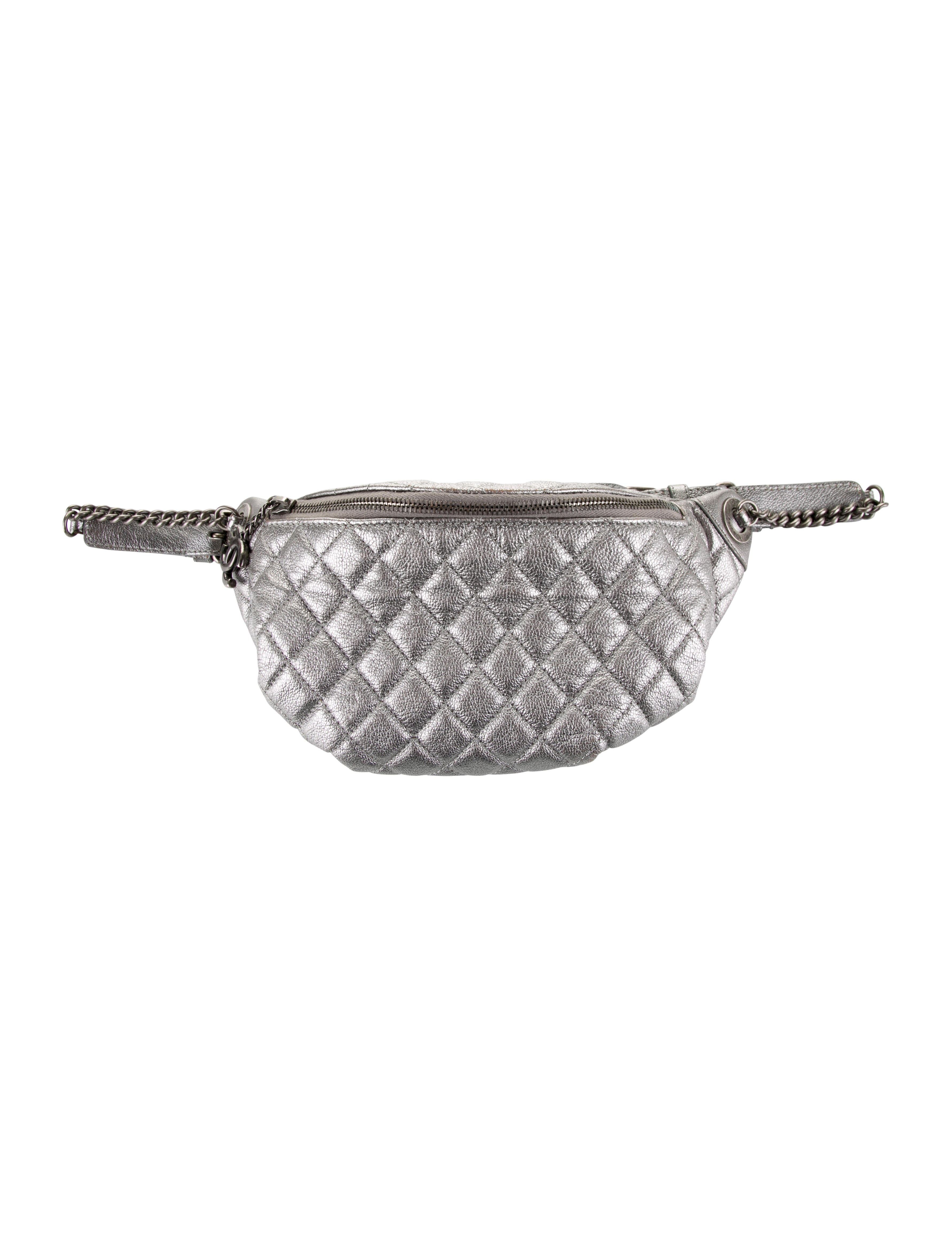 Chanel Banane Waist Bag Metallic Waist Bags, Handbags CHA860171