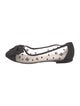 Chanel 2010's Interlocking CC Logo Ballet Flats