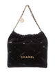 Chanel 2022 Velvet Sequin 22 Hobo
