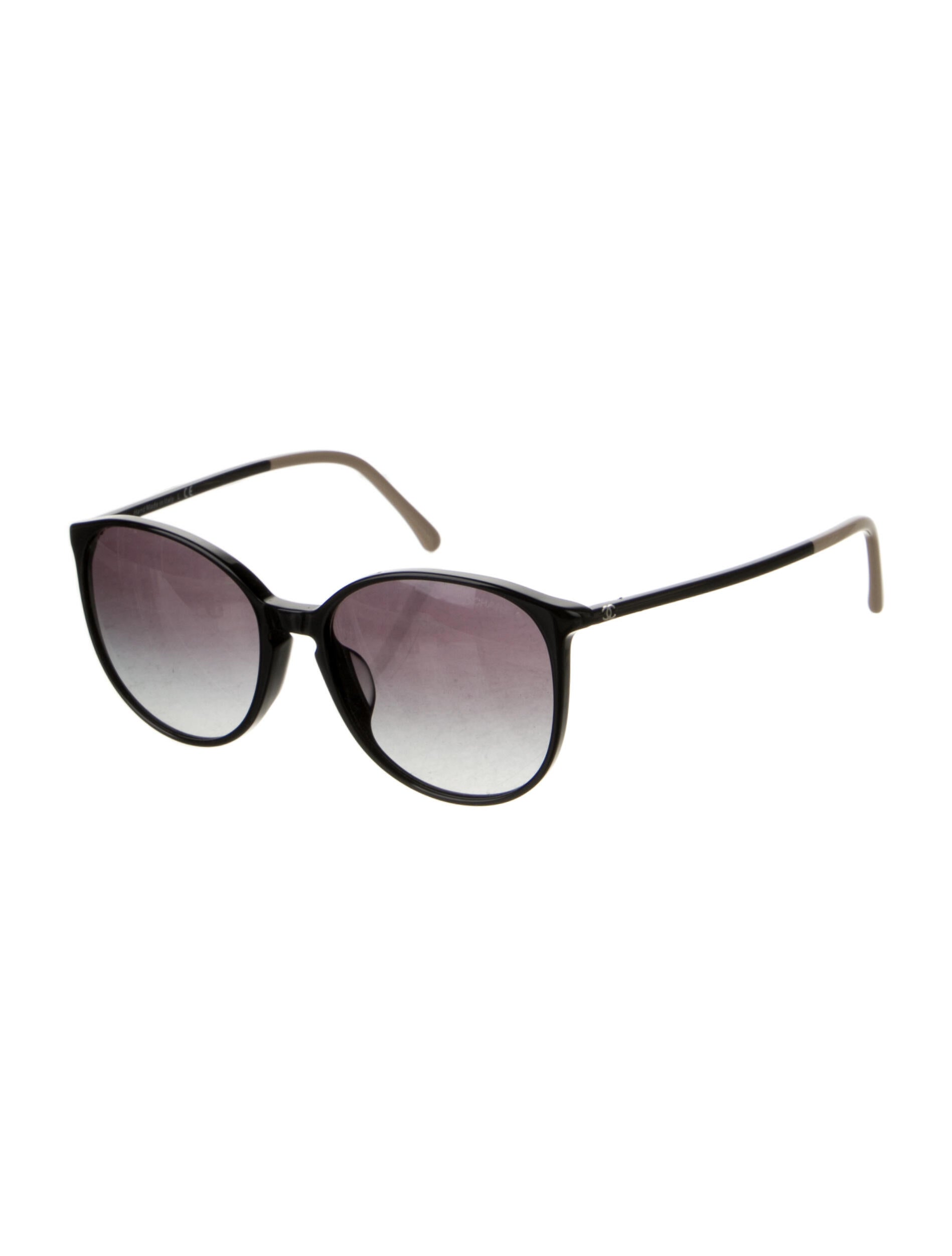 Chanel Sunglasses Black Sunglasses, Accessories CHA49023 The RealReal