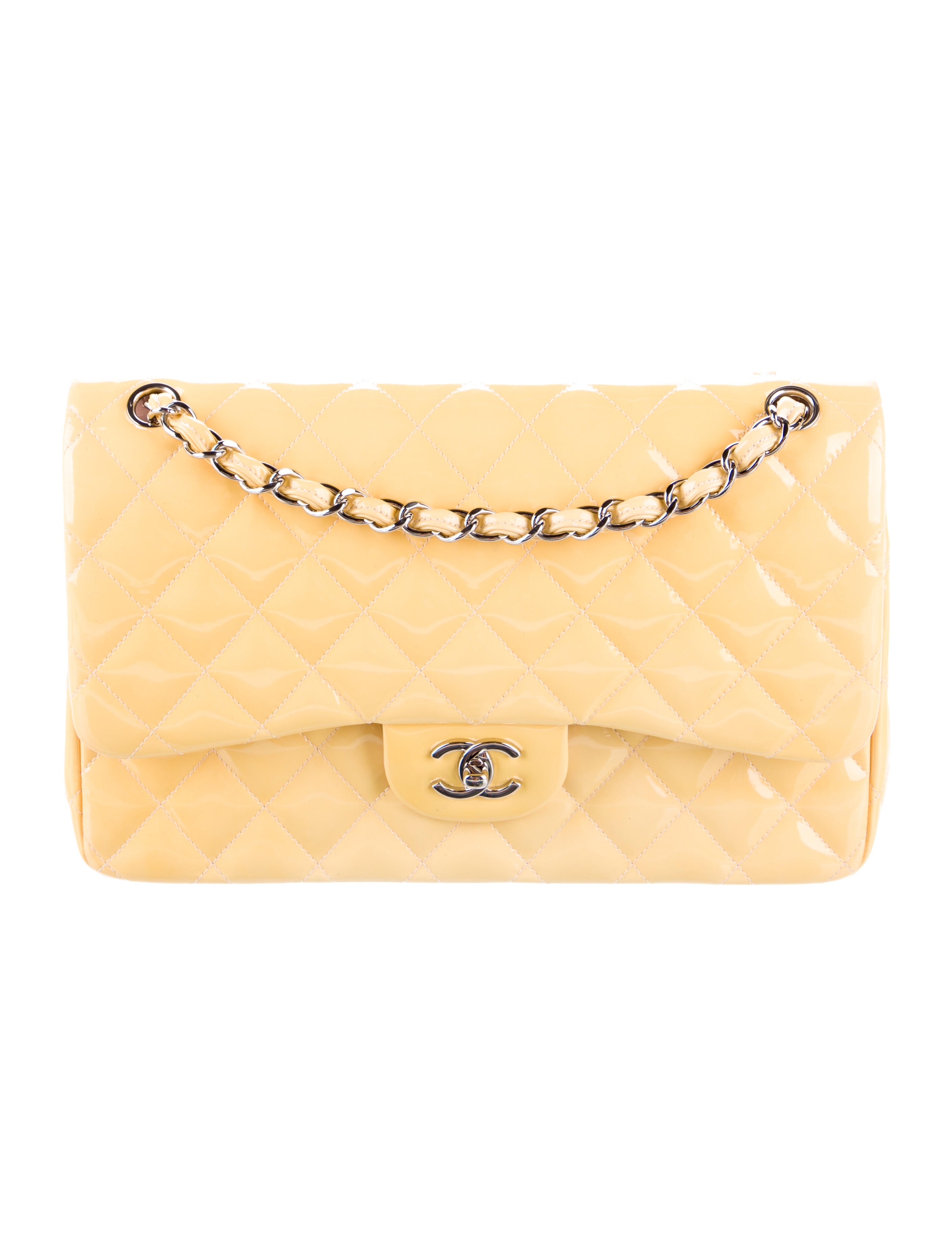 Chanel Velvet Quilted Mini Flap Bag Yellow Shoulder Bags, Handbags