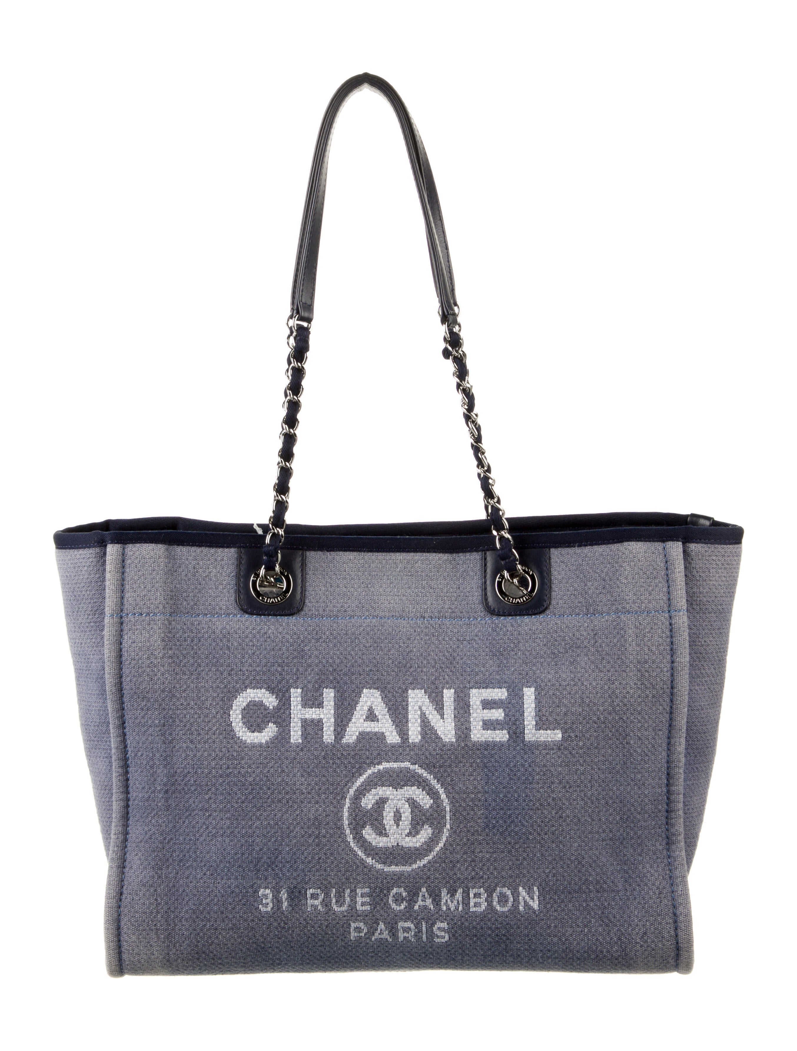 Chanel Lipstick Tote - Blue Totes, Handbags - CHA178550 | The RealReal