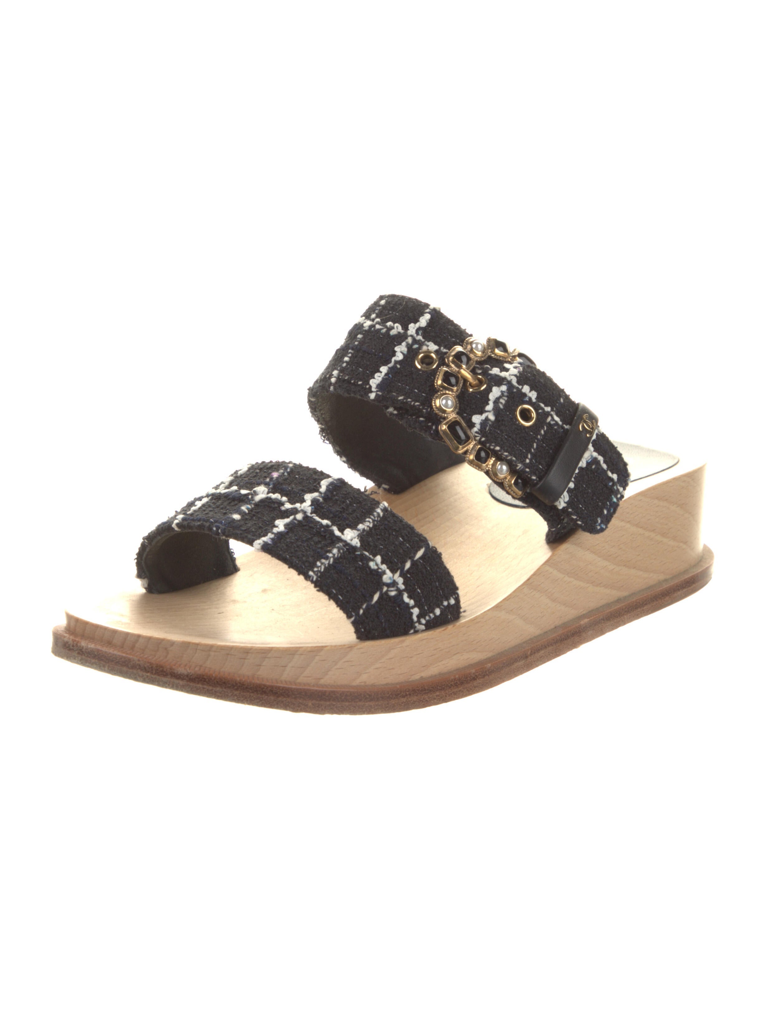 Chanel 2018 Wood Slides