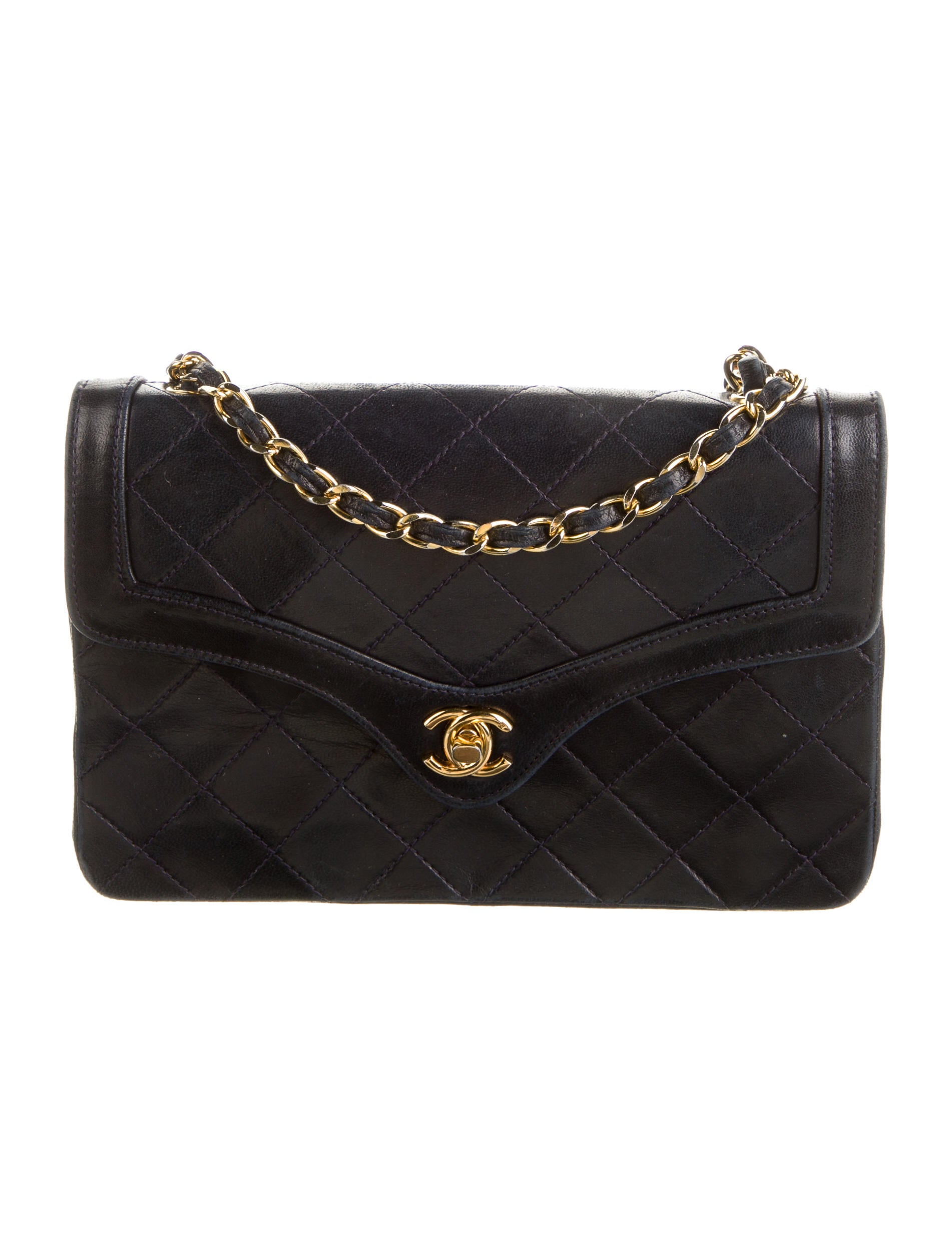 Chanel Chain Around Maxi Flap Bag Blue Shoulder Bags, Handbags