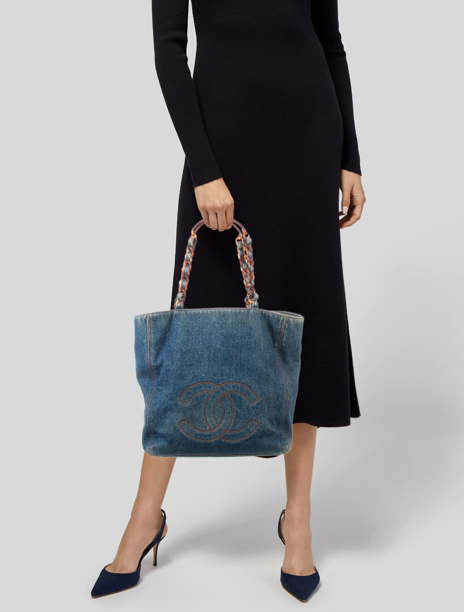 Chanel Denim CC Tote