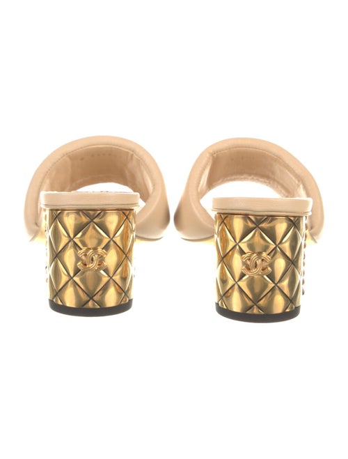 Chanel 2022 Interlocking CC Logo Slides