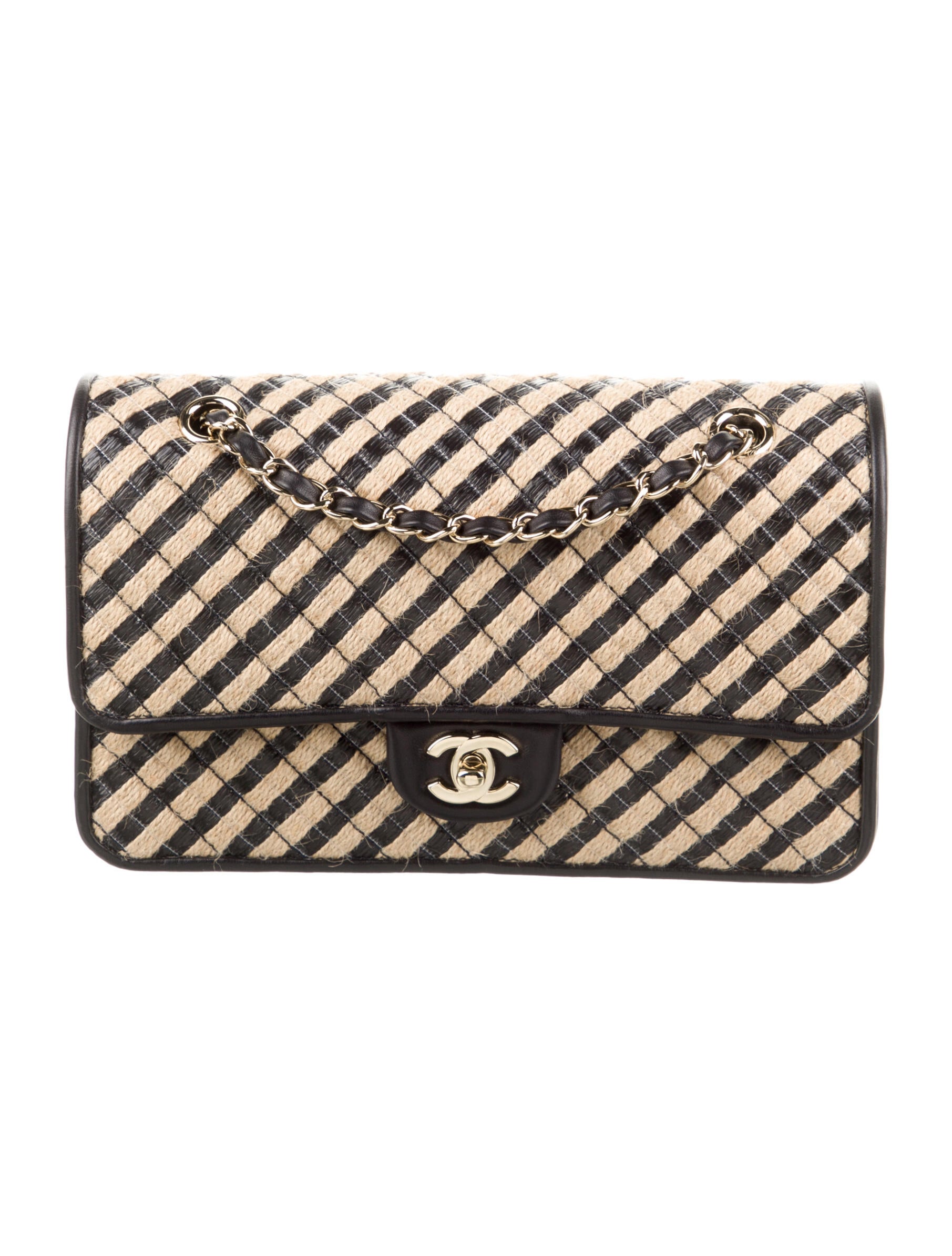 Chanel 2022 CC Pearl Crush Mini Flap Bag Black Shoulder Bags, Handbags CHA720026 The RealReal