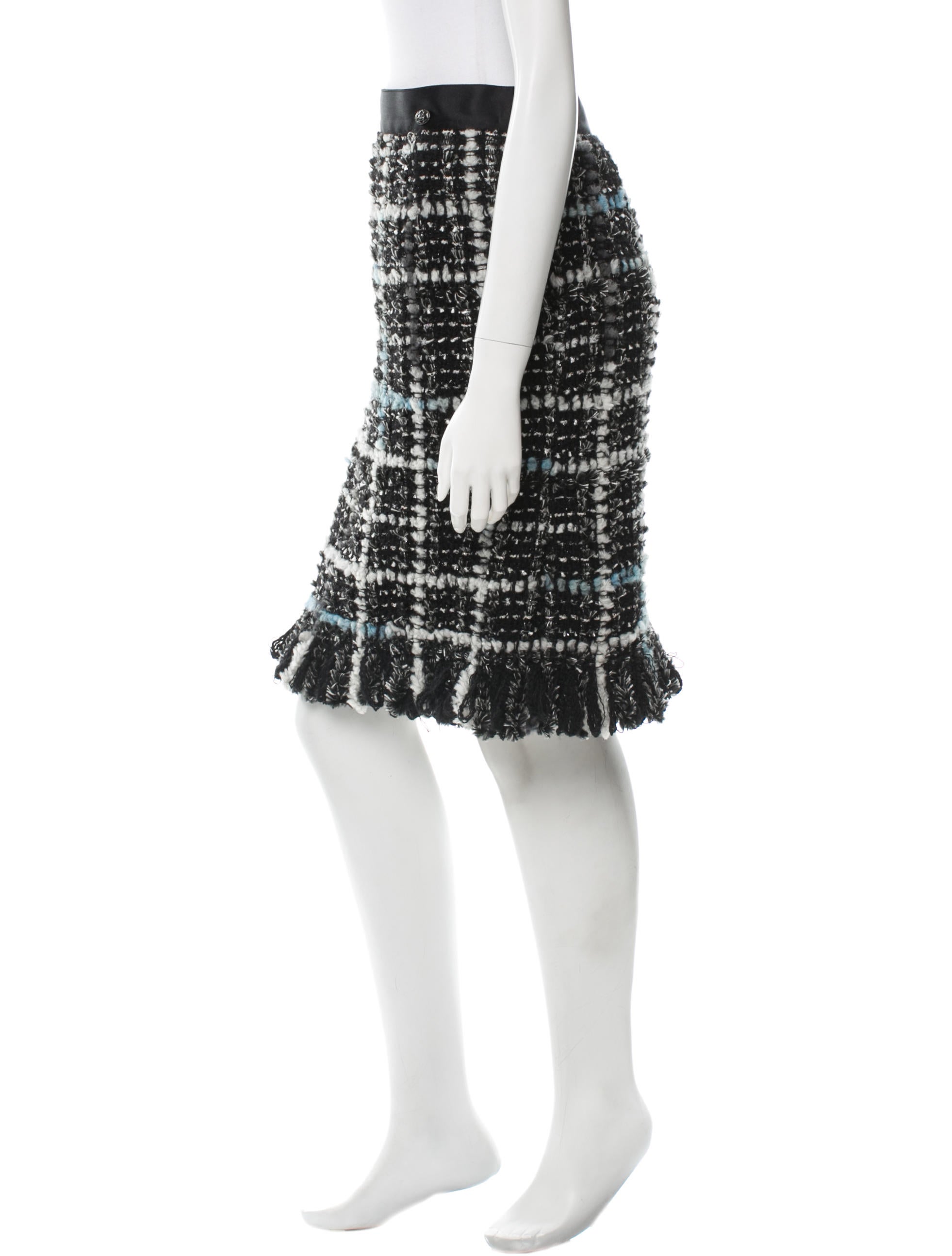 Chanel Lesage Tweed Skirt