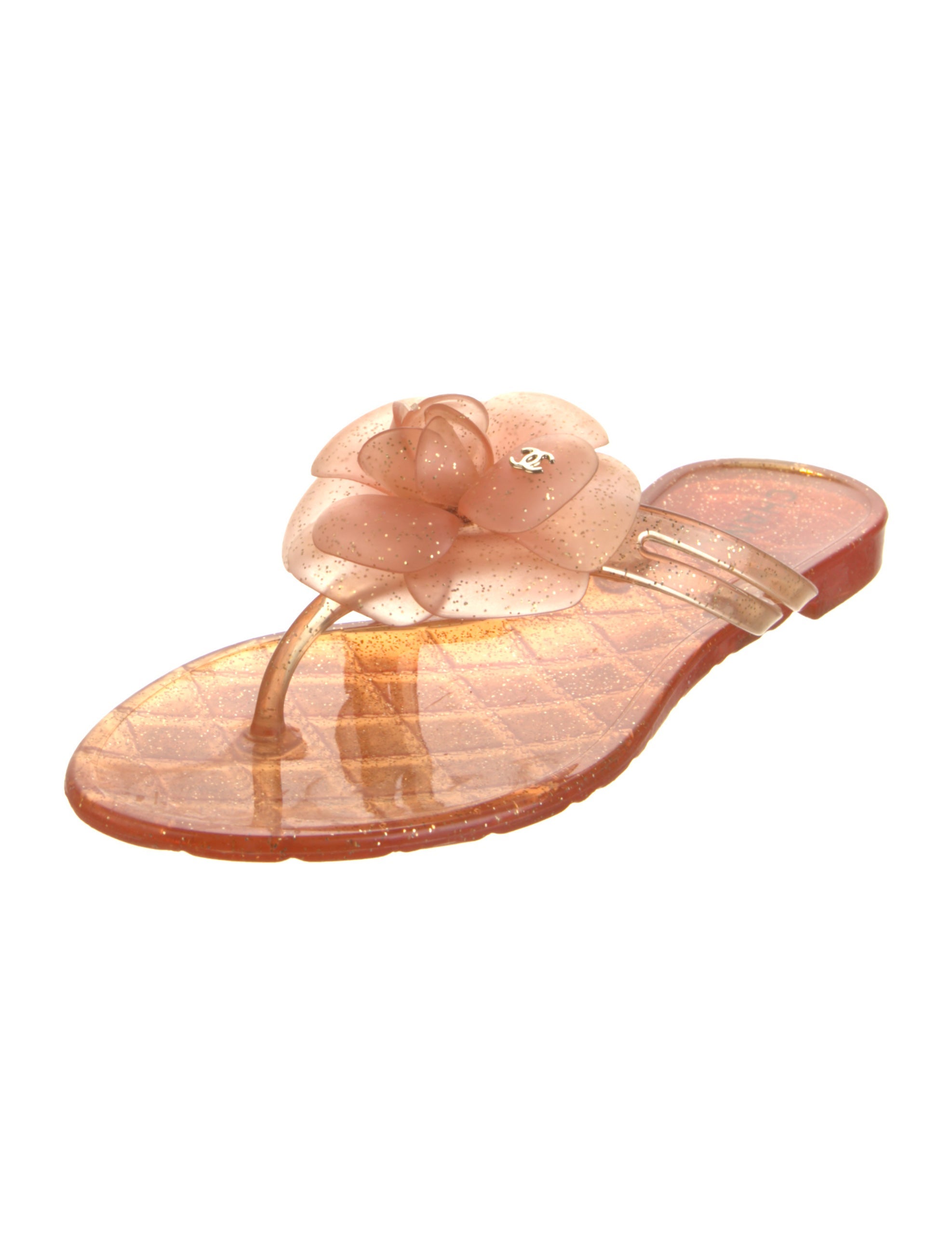 chanel jelly sandals 2020