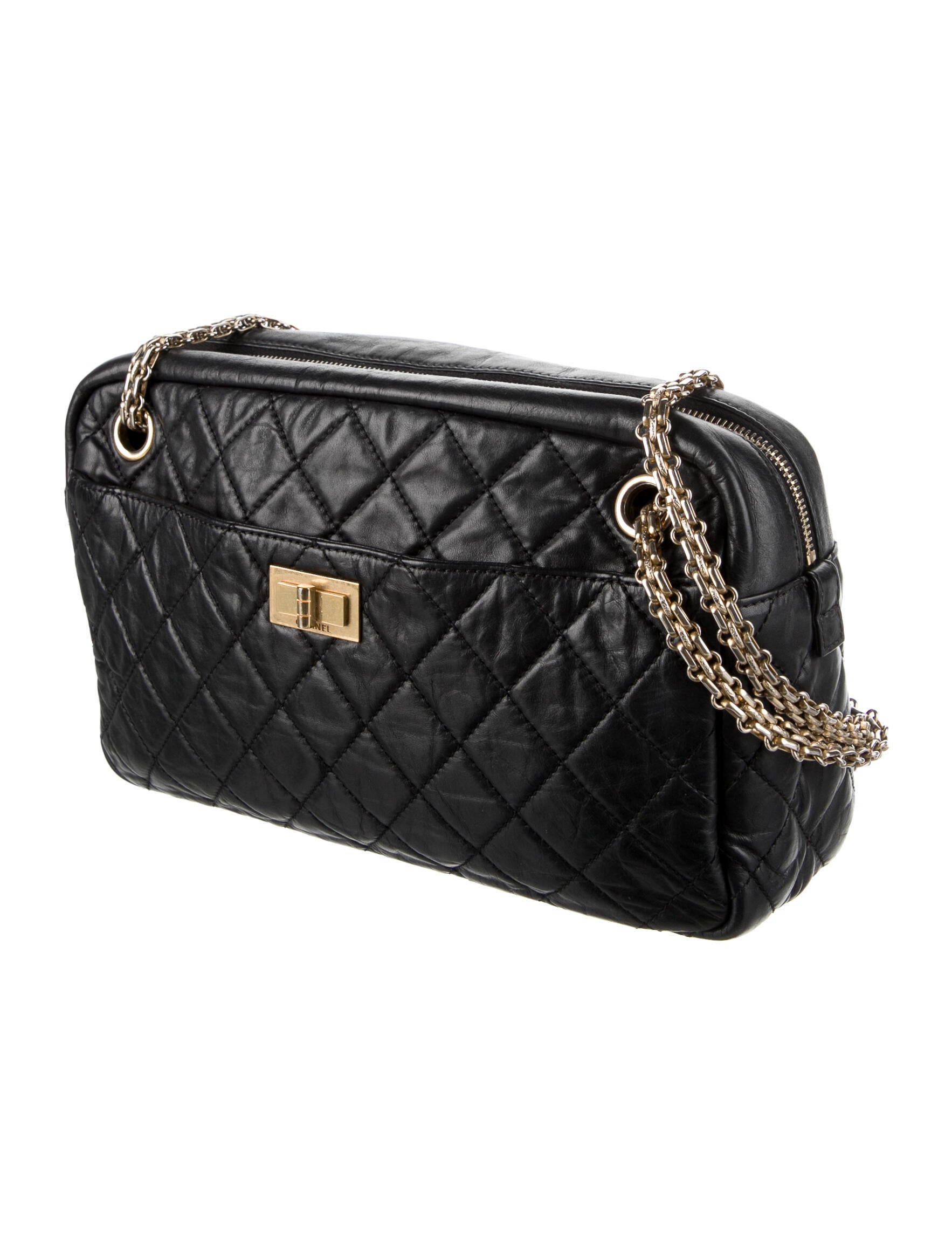 Chanel Medium Reissue Camera Bag Black Shoulder Bags, Handbags