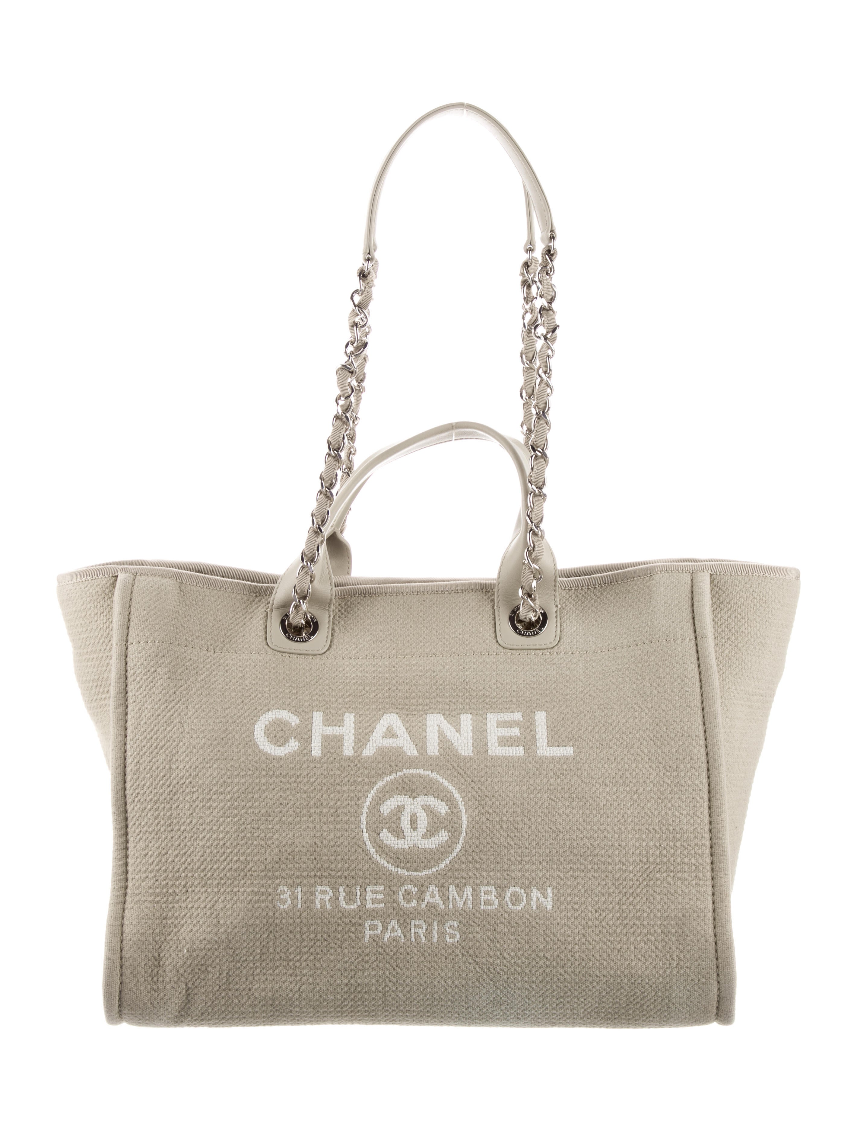 Chanel 2021 Classic Rectangular Mini Flap Bag w/ Tags Neutrals