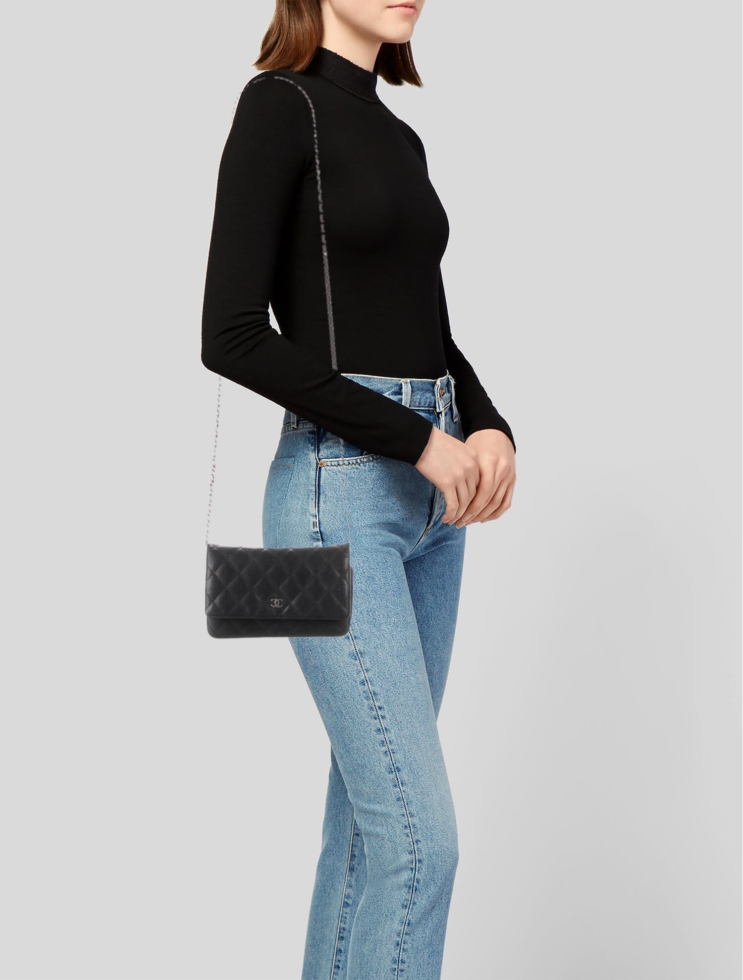 Chanel Style Chain Crossbody Bag for Women