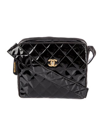 Chanel Patent Frame Crossbody