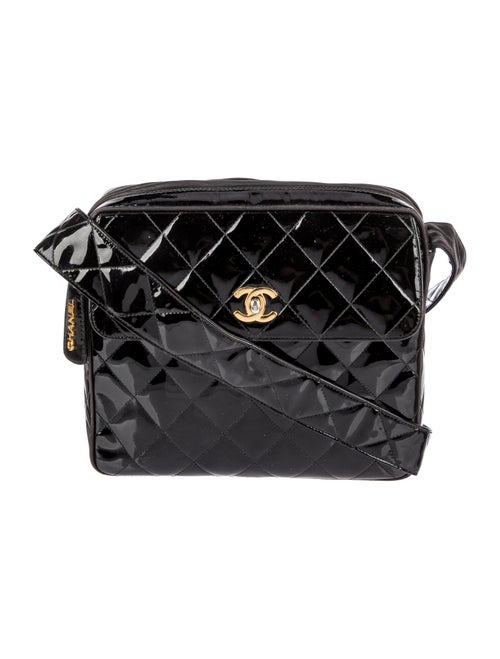 Chanel Patent Frame Crossbody