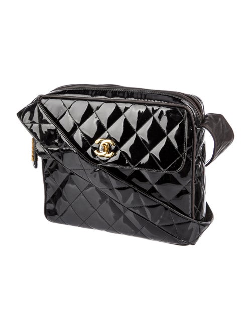 Chanel Patent Frame Crossbody