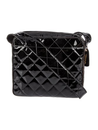Chanel Patent Frame Crossbody