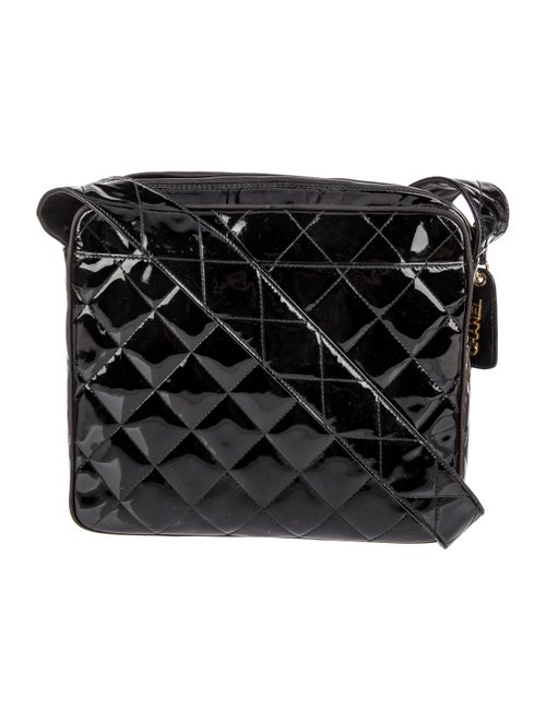 Chanel Patent Frame Crossbody