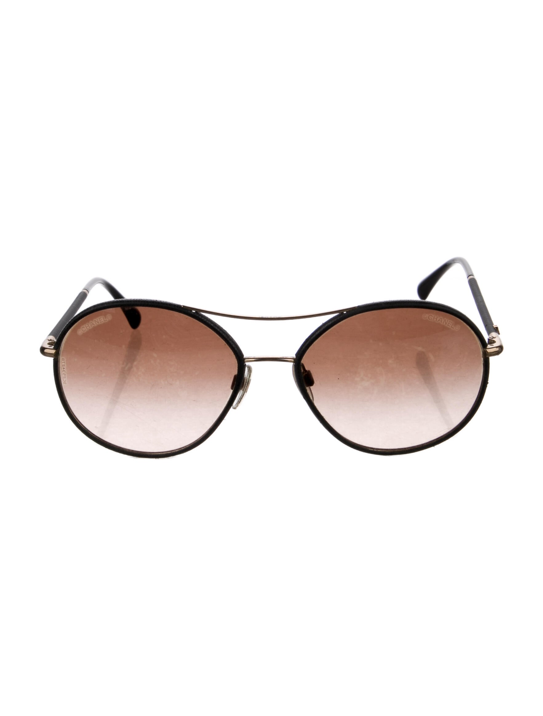 Chanel Sunglasses Black Sunglasses, Accessories CHA46036 The RealReal