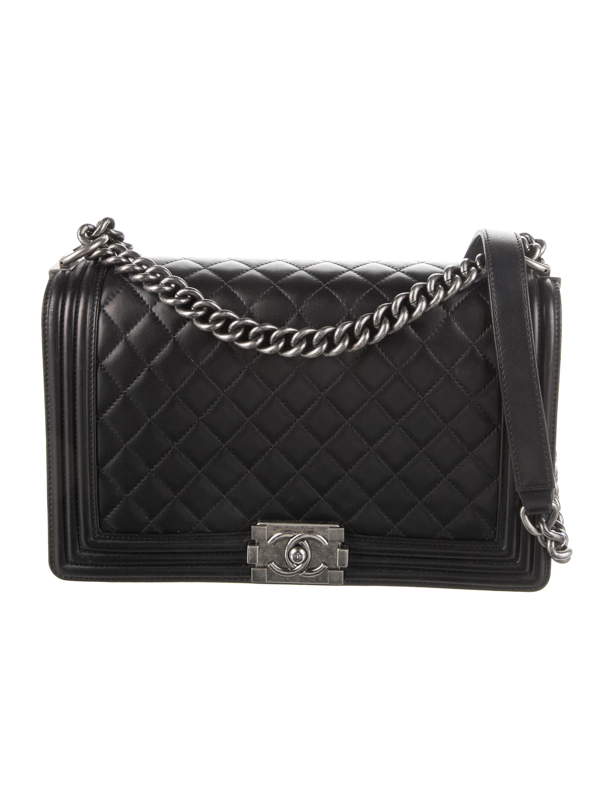 Chanel Patent Ritz Flap Bag - Black Shoulder Bags, Handbags - CHA687219 ...