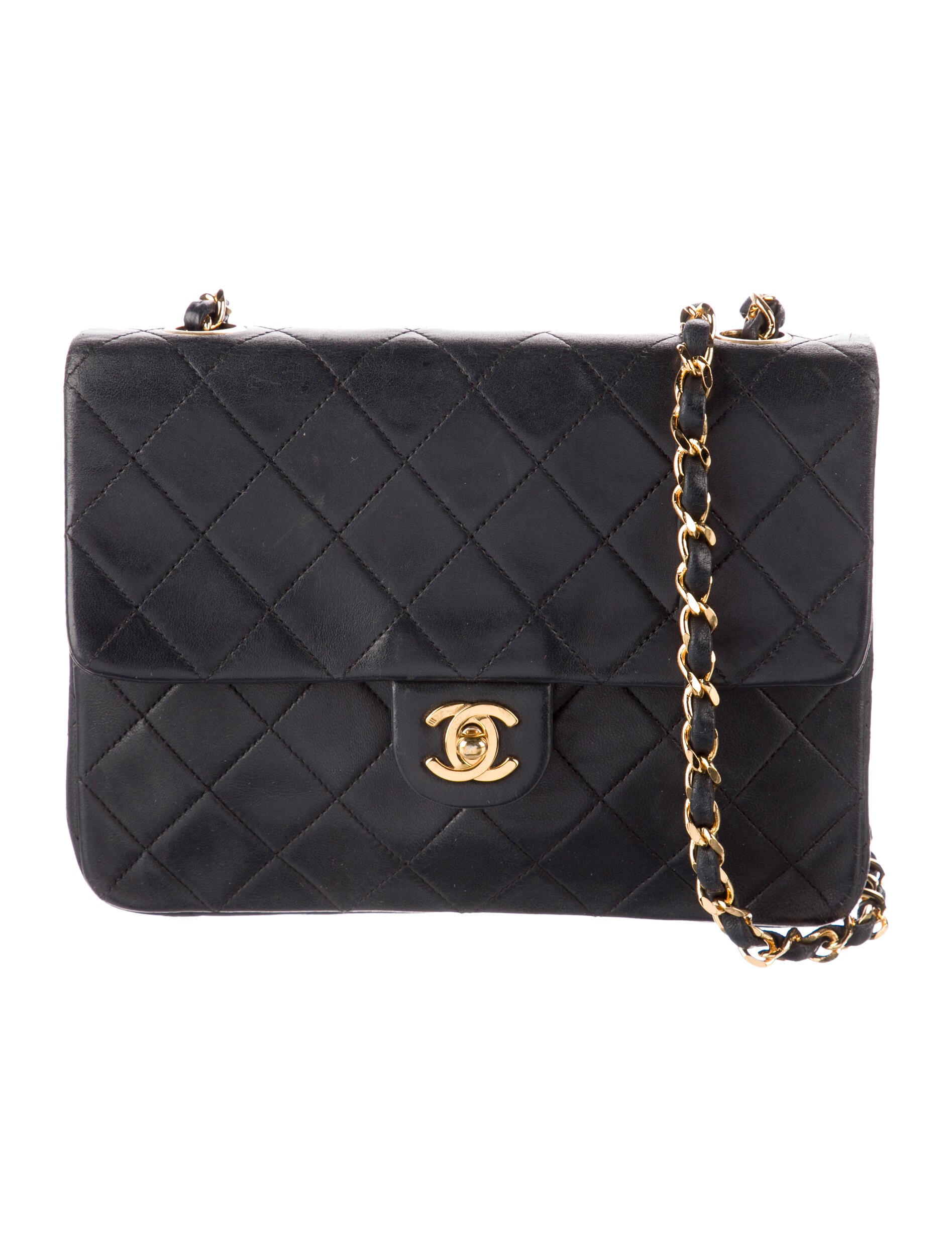 Chanel Patent Ritz Flap Bag - Black Shoulder Bags, Handbags - CHA687219 ...