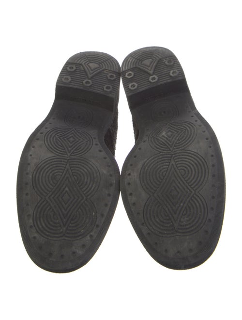 Chanel 2016 Interlocking CC Logo Lace-Up Boots