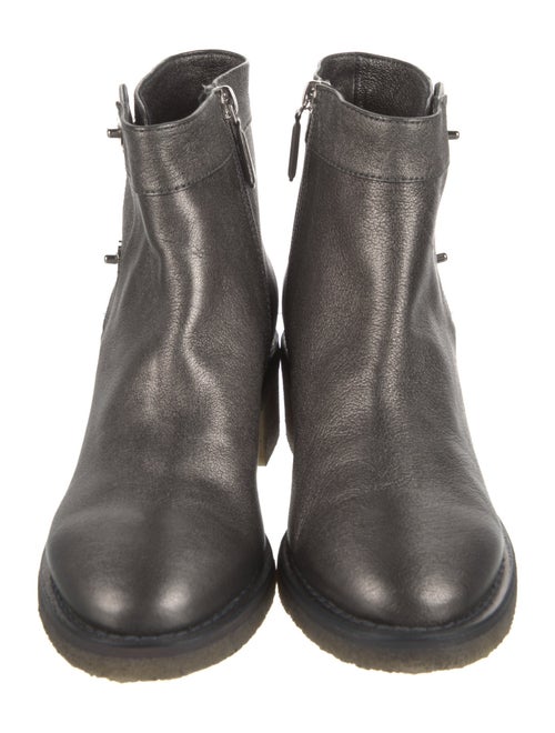 Chanel Interlocking CC Logo Interlocking CC Logo Moto Boots