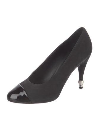 Chanel 2018 Faux Pearl Accents Pumps