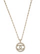 Chanel 2023 Faux Pearl CC Pendant Necklace