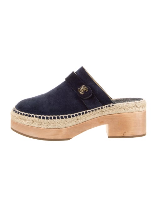 Chanel 2018 Interlocking CC Logo Mules
