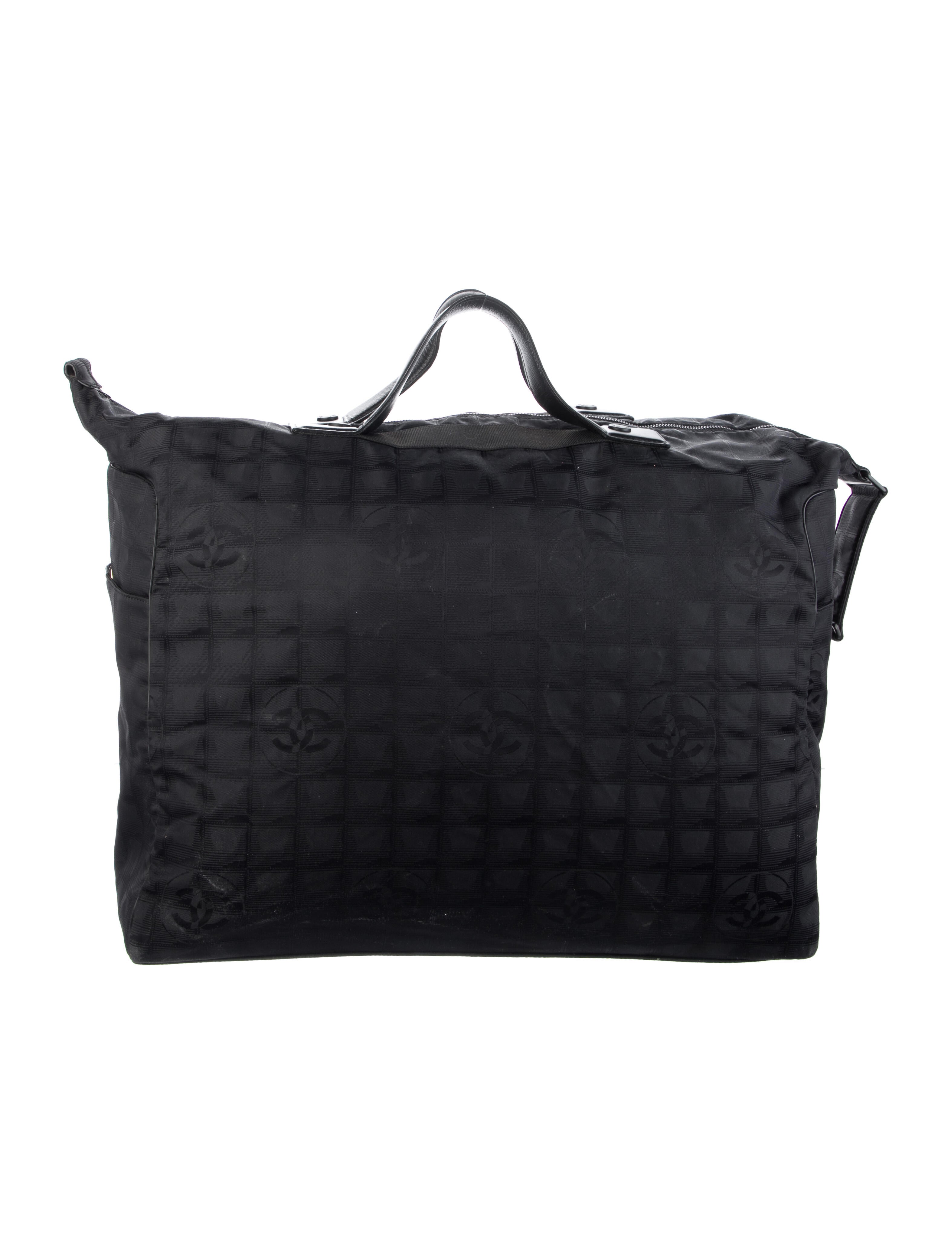 Chanel Sport Duffle Bag Black Luggage and Travel, Handbags