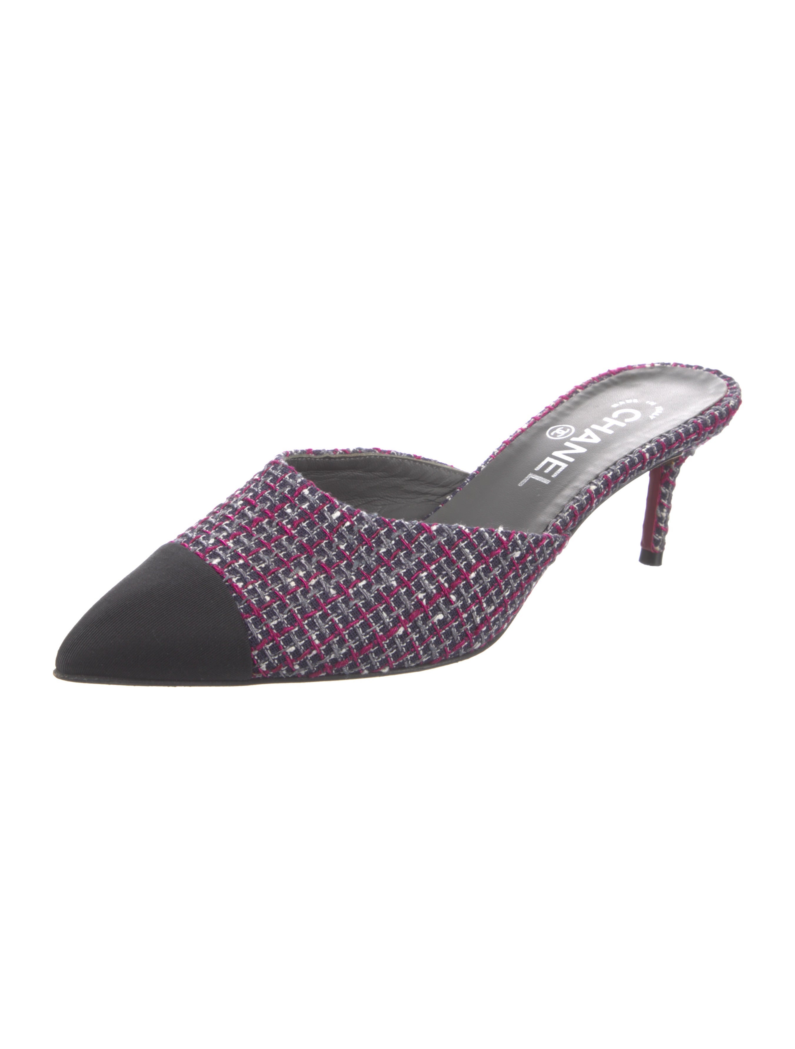 Chanel 2017 Interlocking CC Logo Mules