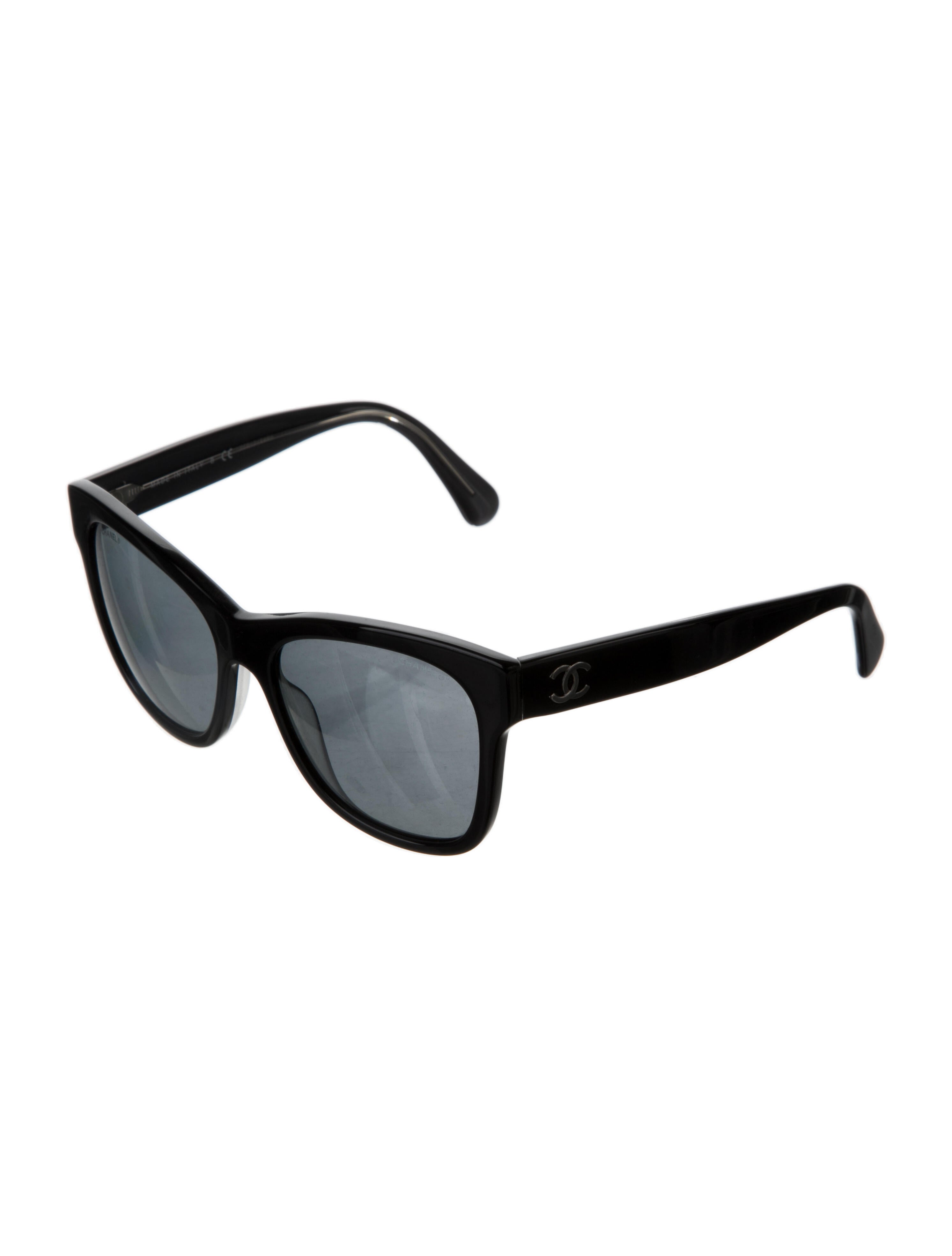 Chanel Sunglasses Black Sunglasses, Accessories CHA47997 The RealReal