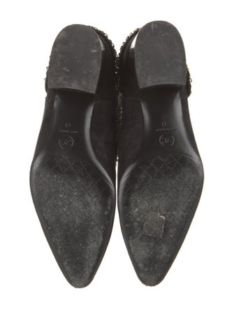 Chanel 2019 Interlocking CC Logo Moto Boots