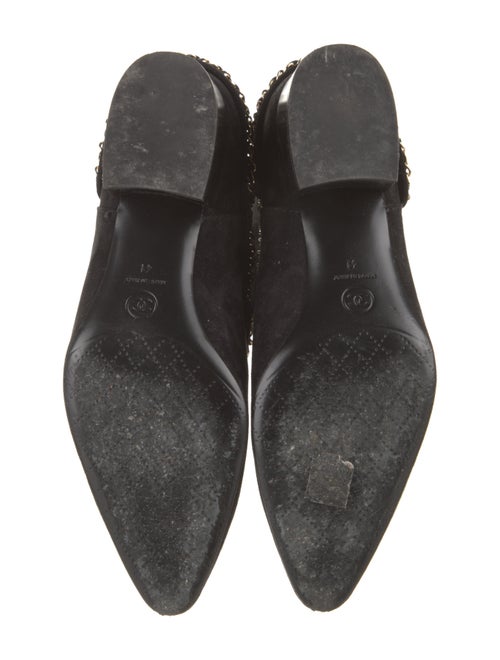 Chanel 2019 Interlocking CC Logo Moto Boots