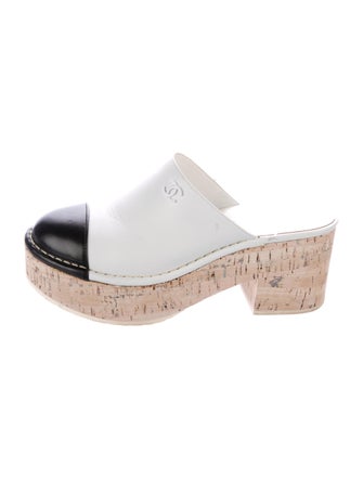 Chanel 2016 Interlocking CC Logo Mules