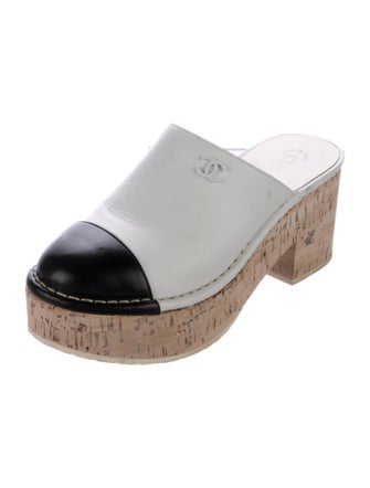 Chanel 2016 Interlocking CC Logo Mules