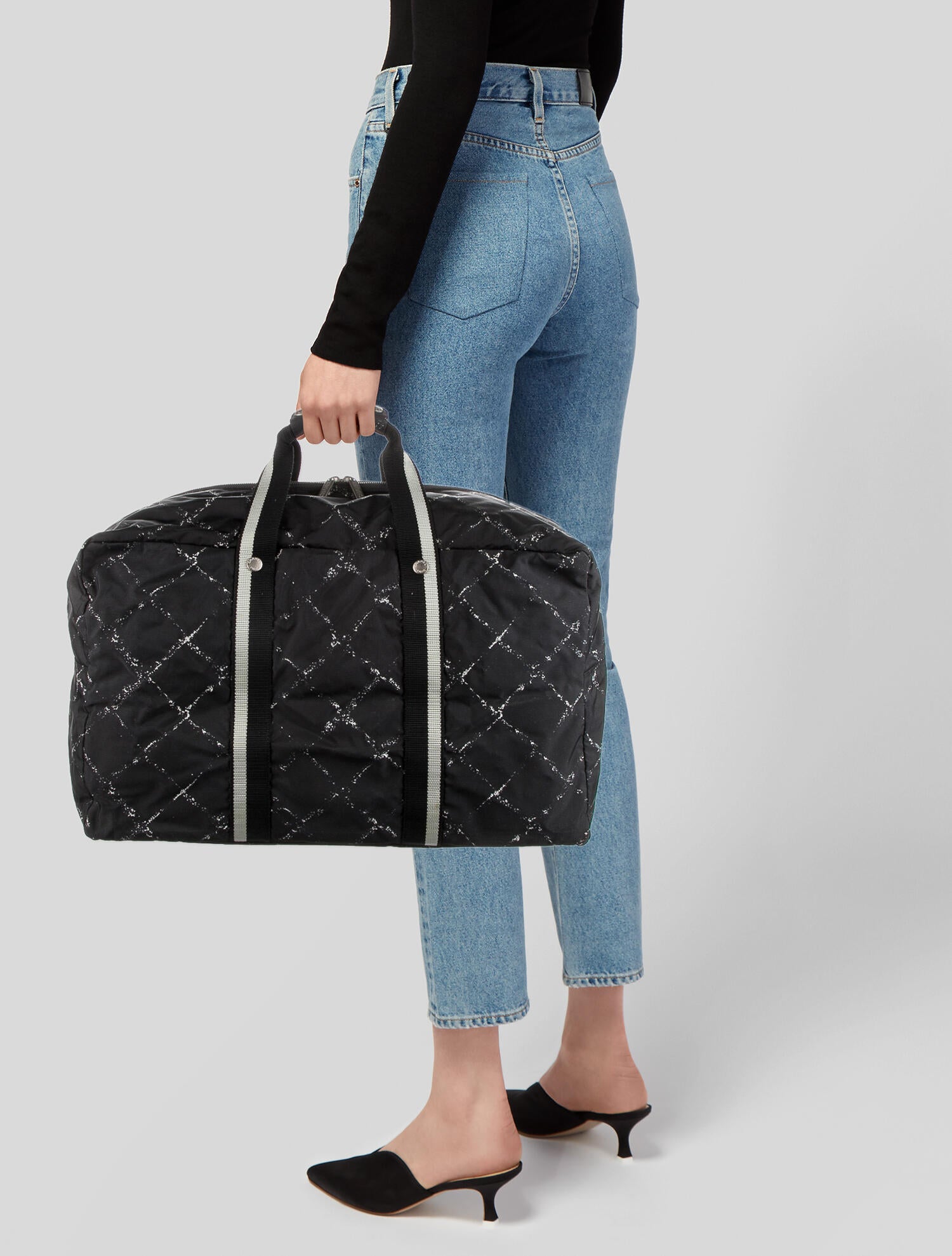 Chanel Sport Duffle Bag Black Luggage and Travel, Handbags