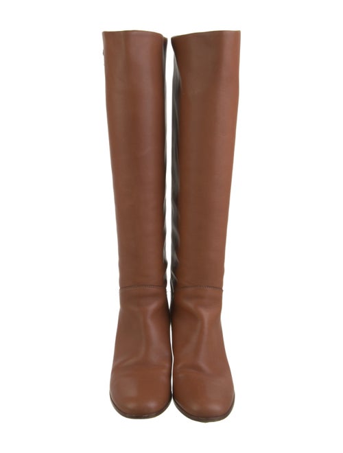 Chanel Riding Interlocking CC Logo Riding Boots