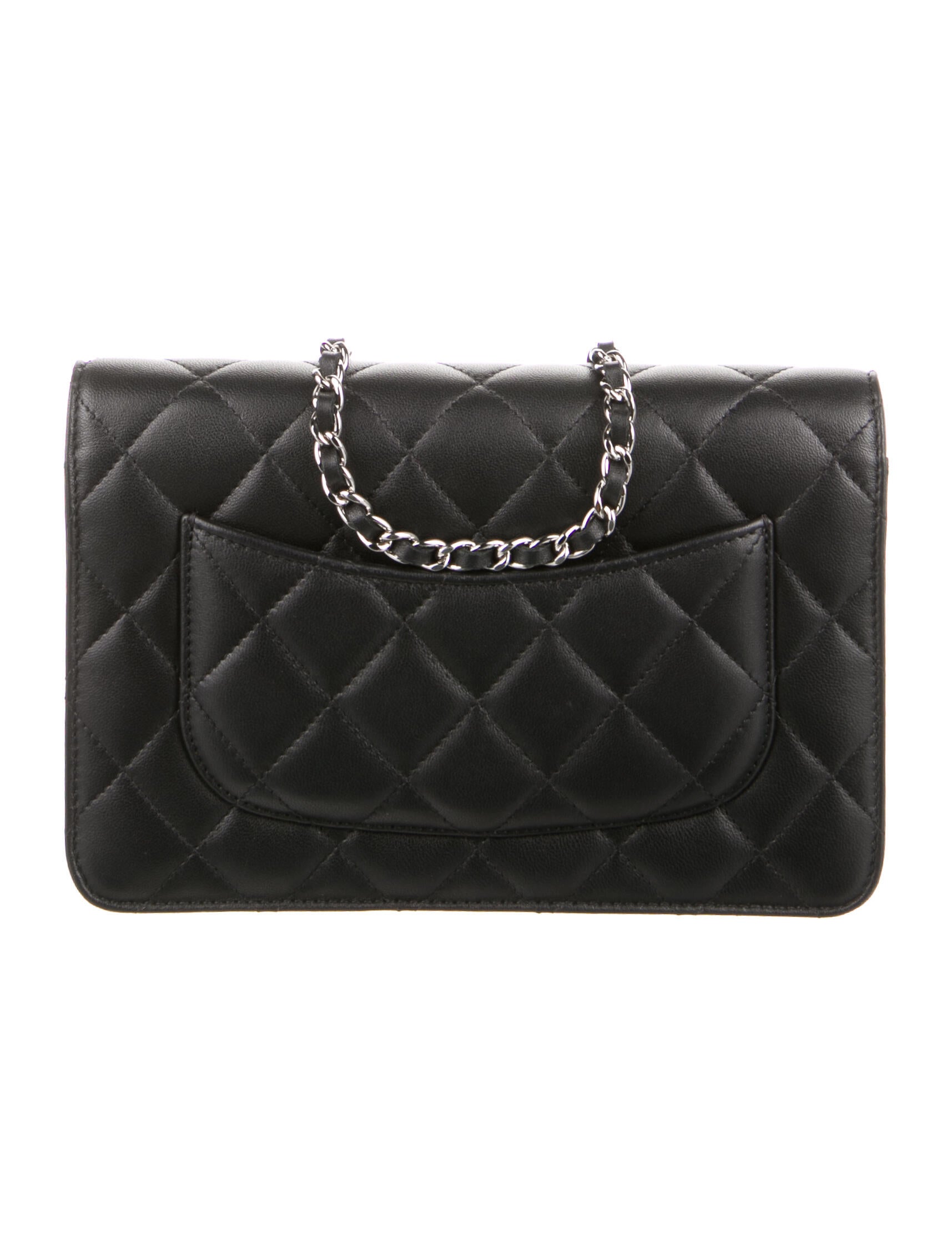 Chanel Timeless Wallet On Chain Black Crossbody Bags, Handbags CHA729555 The RealReal