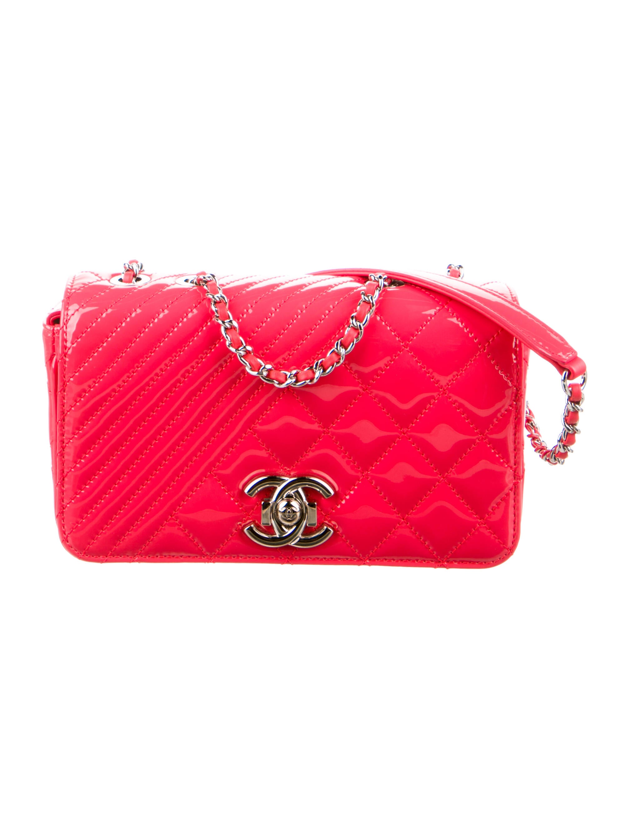 Chanel Small Patent Coco Boy Flap Bag
