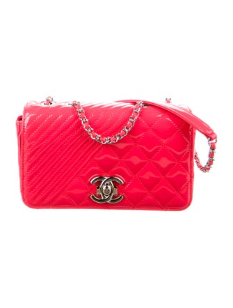 Chanel Small Patent Coco Boy Flap Bag