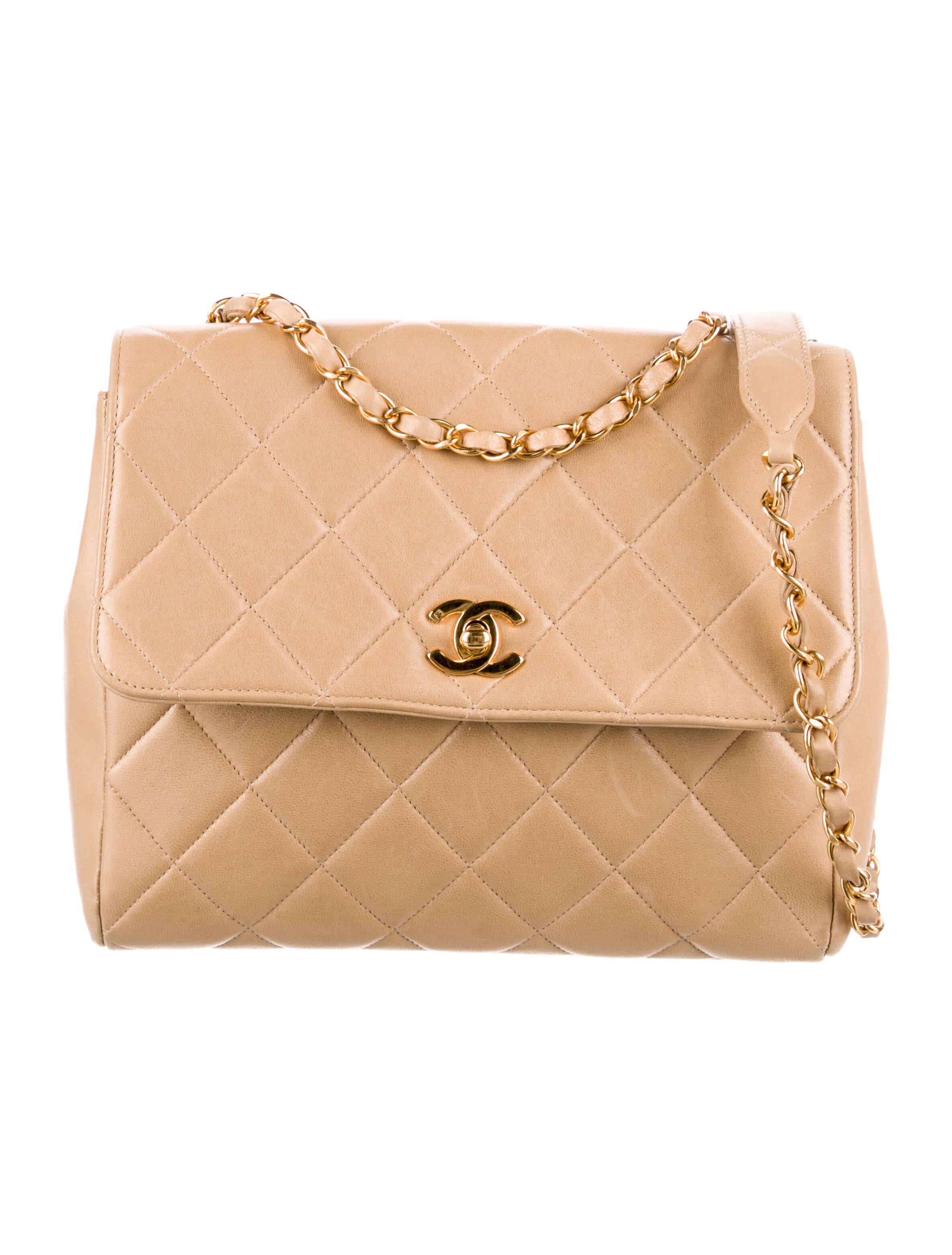 Chanel Embellished Medium Double Flap Bag Neutrals Shoulder Bags