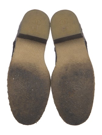 Chanel 2016 Interlocking CC Logo Combat Boots