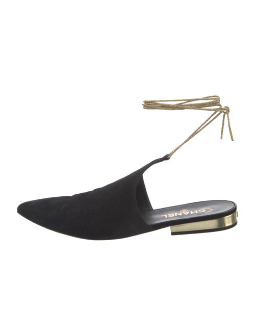 Chanel 2015 Interlocking CC Logo Mules