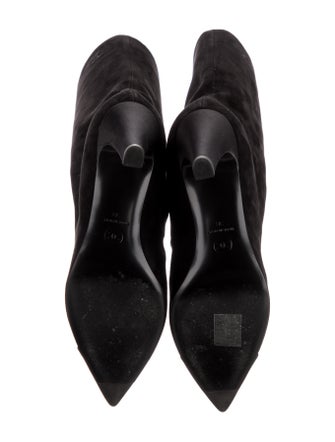 Chanel 2017 Interlocking CC Logo Boots