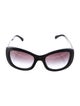 Chanel Interlocking CC Logo Oversize Sunglasses