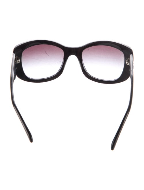 Chanel Interlocking CC Logo Oversize Sunglasses