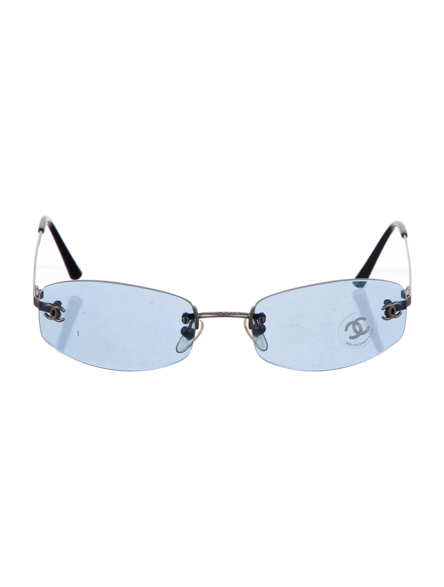Chanel Square Interlocking CC Logo Sunglasses