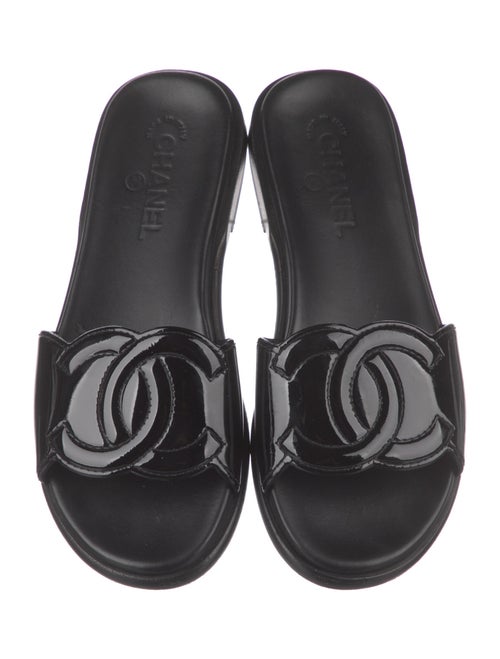 Chanel 2017 Interlocking CC Logo Slides